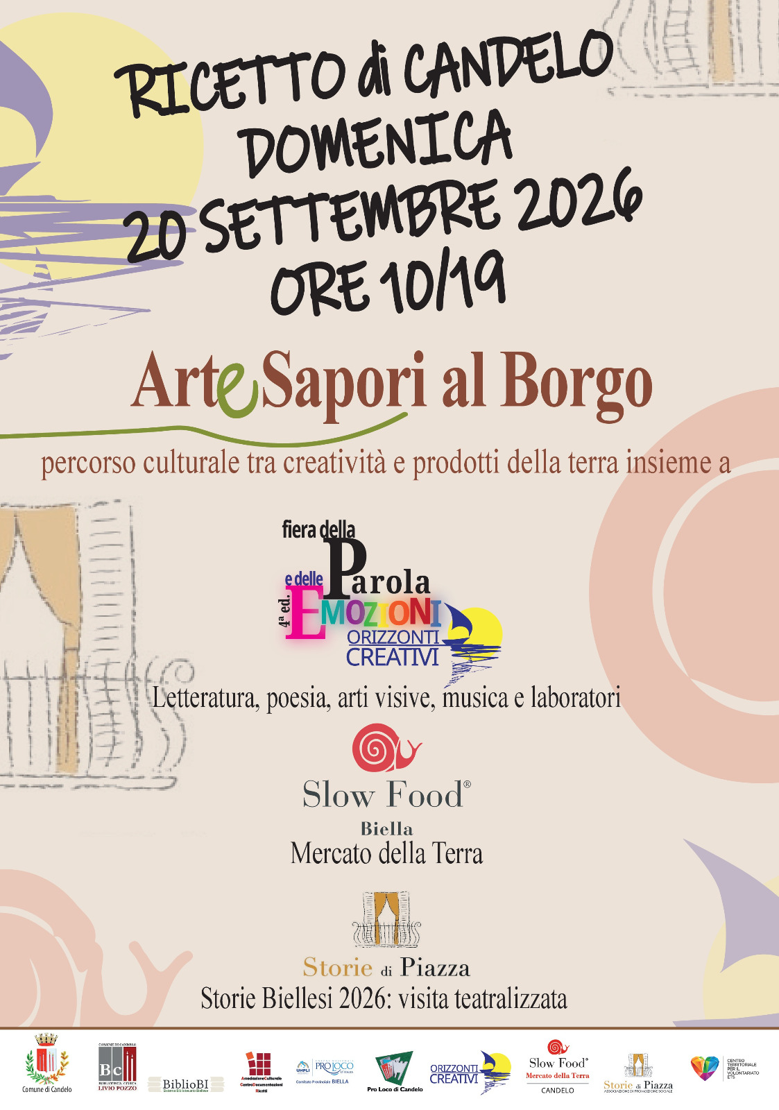 ArteSapori al borgo – 20 settembre 2026